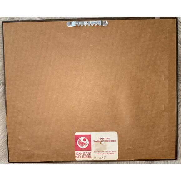 Frank M Hamilton Vintage Farmhouse Print Framed Wall Art 9x11” Transart - Picture 4 of 6